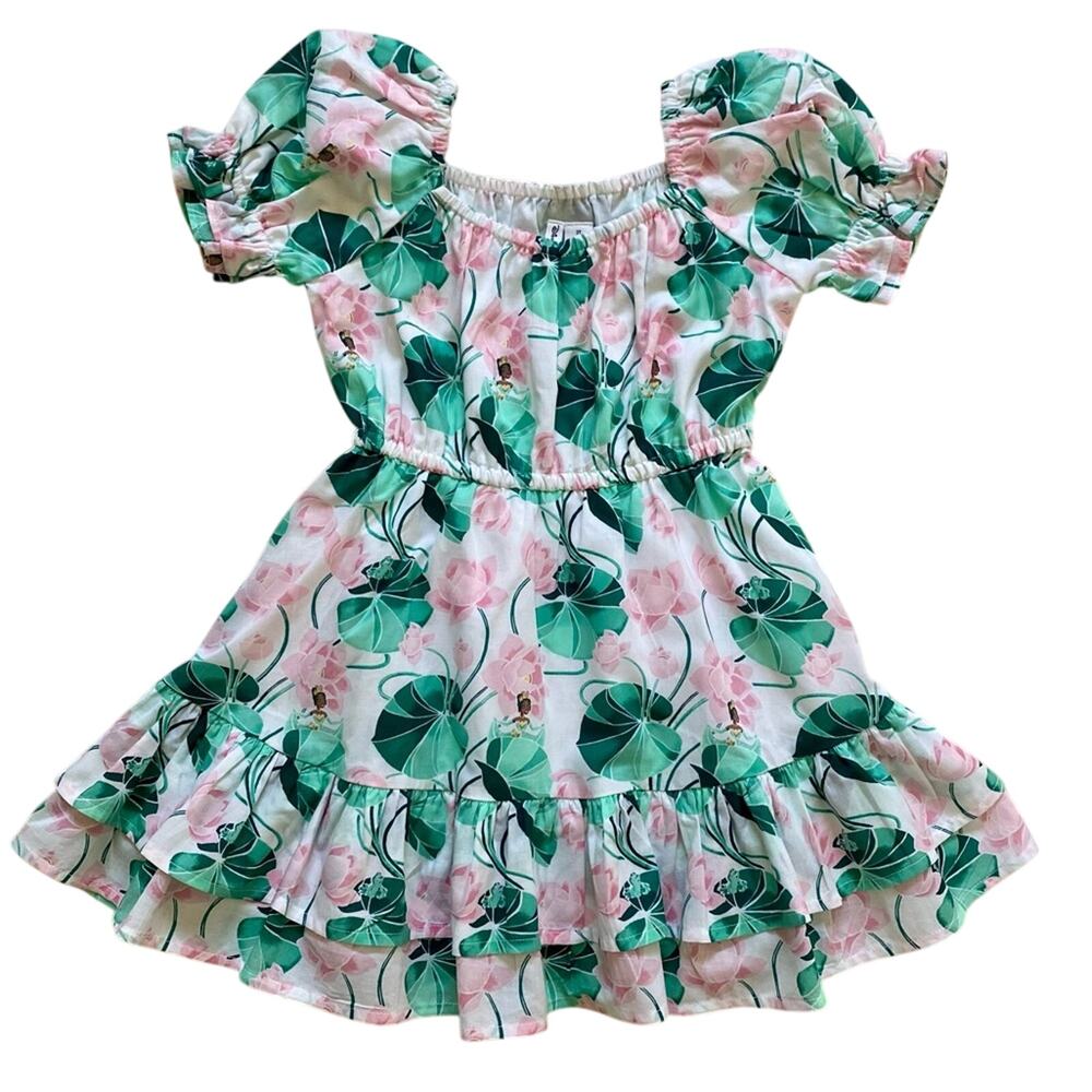 Janie and Jack X the princess and the frog dress